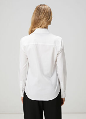 Beymen Club Slim Fit Non-Iron Off White Shirt - 4