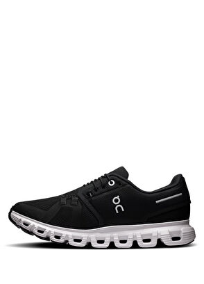 On Cloud 6 Siyah Kadın Sneaker - 5