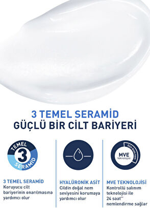CeraVe Kuru Ciltler İçin Nemlendirici Krem 340 gr - 7