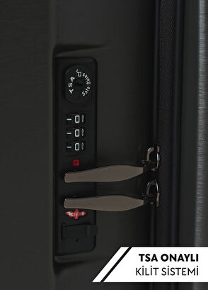 SE3T Siyah Kayıtlı Bagaj Elektrikli Binilebilir Scooter Valiz - Görsel 8