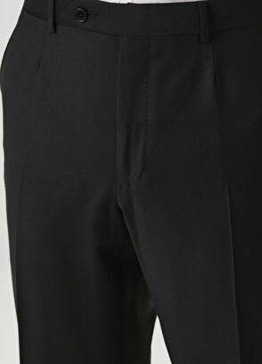 Siyah Yün Takım Elbise - Görsel 9