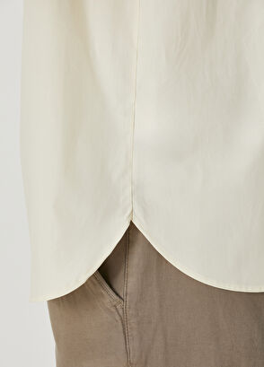 Beymen Club Krem Kısa Kollu Gömlek - 8