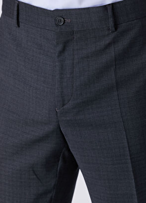 Beymen Club Anthracite Faded Plaid Wool Suit - 11