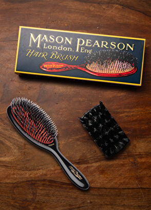Mason Pearson Junior Bristle Nylon BN2 Dark Hair Brush - 6