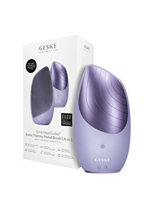 Geske Sonic Thermo Facial Brush Purple Titreşimli Isılı Yüz Temizleme ve Masaj Cihazı - 8