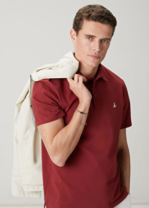 Beymen Club Comfort Fit Bordo Polo Yaka T-shirt - 5