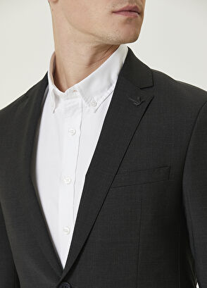 Beymen Club Anthracite Wool Suit - 6