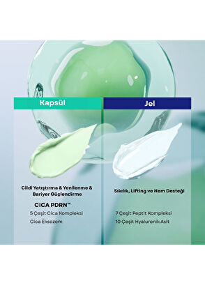 Beplain Cica PDRN Repair Cream Cica PDRN Güçlendirici Kapsül Yüz Bakım Kremi 50 ml - 6