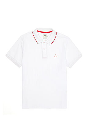 Beymen Club Slim Fit Beyaz Polo Yaka T-shirt - 10