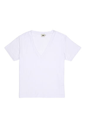 Beymen Club White Modal T-Shirt - 6
