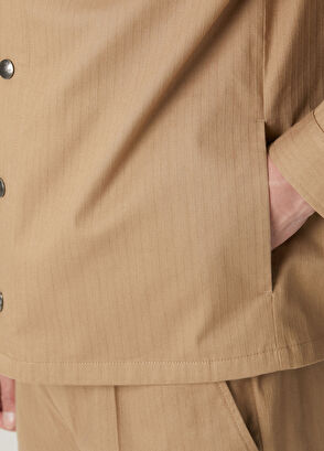 Beymen Club Deve Tüyü Punto Dikişli Dış Gömlek - 8