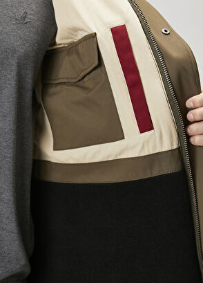 Beymen Club Haki Kapüşonlu Parka - 7