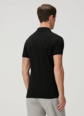 PS by Paul Smith Black Polo Organic Cotton T-Shirt - 4