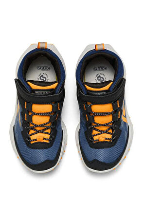 Keen Zionic Naval Academy Bright Marigold Waterproof Unisex Kids Hiking Boot - 4