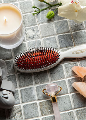 Mason Pearson Handy Bristle Nylon BN3 Ivory Hair Brush - 3