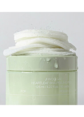 Celimax Ji Woo Gae Heartleaf BHA Exfoliating Pad Soothing Moisturizing Effect 60 Pack Face Pad - 3