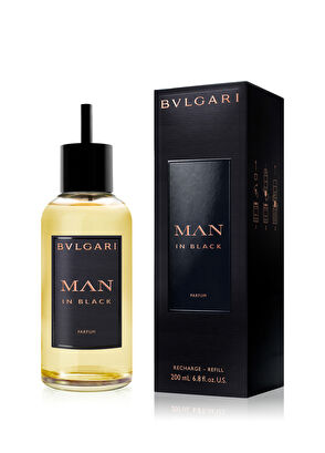 Bvlgari Man In Black Perfume Refill 200ml - 8