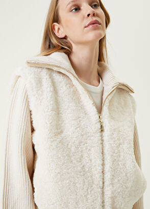 Beymen Club Ekru Triko Garnili Ceket - 4