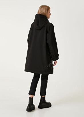 Beymen Club Black Hooded Coat - 7