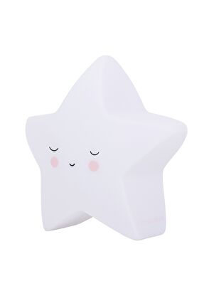 Kids Living Etc. White Mini Sleeping Star Lamp - 6