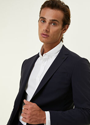 Beymen Club Drop 6 Lacivert Teknik Takım Elbise - 8