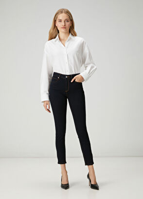 Beymen Club Lacivert Skinny Jean Pantolon - 8
