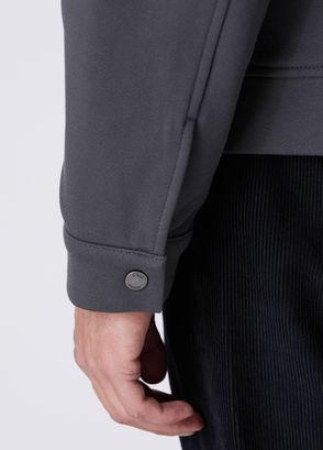 Beymen Club Anthracite Collar Velvet Inserted Sweatshirt - 8