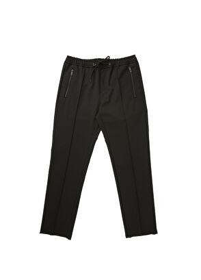 Academia Siyah Beli Kordonlu Pantolon - 6