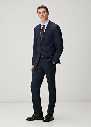 Beymen Club Slim Fit Açık Mavi Armürlü Non-Iron Gömlek - 3