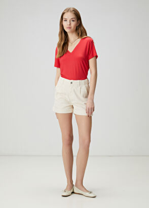 Beymen Club Kırmızı Modal T-shirt - 3