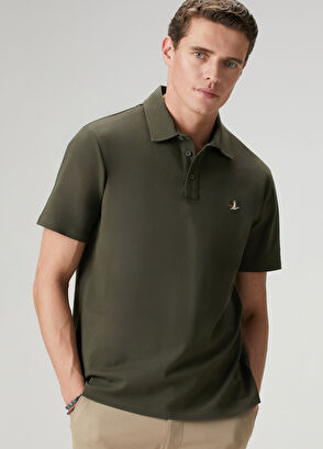 Beymen Club Comfort Fit Haki Polo Yaka T-shirt - 5