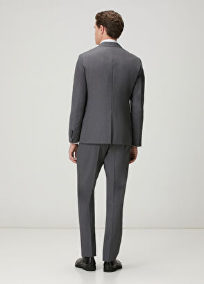 Beymen Club Antrasit Yün Takım Elbise - 6