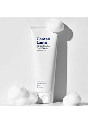 Sungboon Editor Centell Lacto AC less Clearing Foam Akneye Eğilimli Ciltler İçin Nemlendirici Köpük Yüz Temizleyici 150 ml - 3
