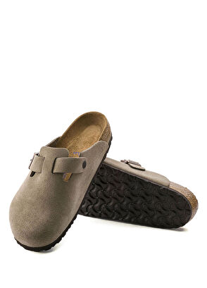 Boston Bej Erkek Süet Terlik - Görsel 4