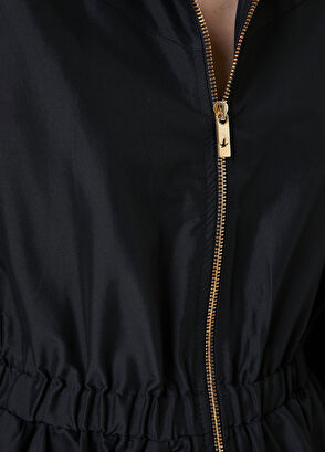 Beymen Club Siyah Balon Kollu Midi Elbise - 5