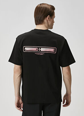 Solid Homme Black T-Shirt - 4