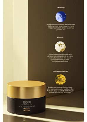 Isdin Age Reverse Night Yaşlanma Karşıtı Yüz Kremi 50 ml - 3