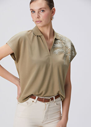 Network Limited Haki T-shirt - 4