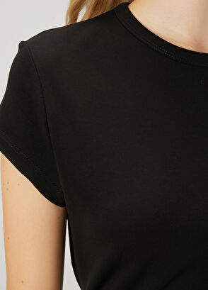 Beymen Club Siyah Basic T-shirt - 6