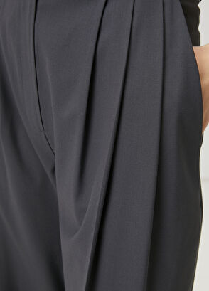 Beymen Club Anthracite Pleated Classic Trousers - 6