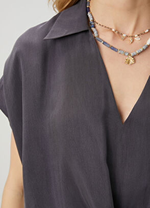 Beymen Club Anthracite Blouse - 6