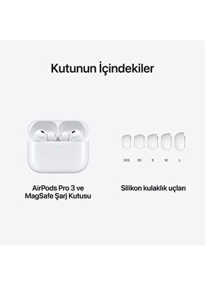 Apple AirPods Pro 3 Kulak İçi Bluetooth Kulaklık MFHP4TU/A - 8