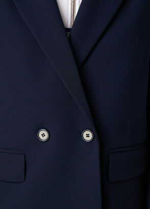 Beymen Club Navy Blue Sleeve End Garnish Blazer - 9