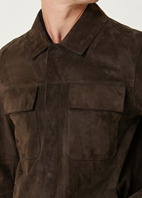 Beymen Club Kahverengi Süet Gömlek - 6