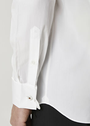 Lardini Kırık Beyaz Gömlek - 6