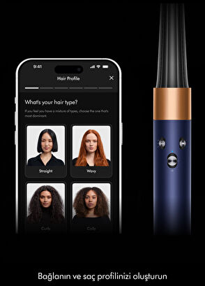 Dyson Airwrap i.d.™ Saç Şekillendirme ve Kurutma Seti (Prusya mavisi/Parlak bakır) - 5