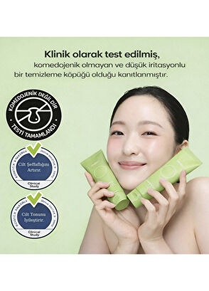 Beplain Beplain Mung Bean Ph-Balanced Cleansing Foam Yüz Temizleme Köpüğü 80 ml - 6