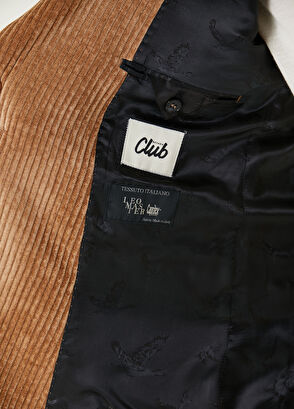 Beymen Club Deve Tüyü Kruvaze Kadife Blazer - 9
