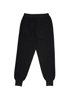 Beymen Club Black Glitter Textured Jogger Pants - 6