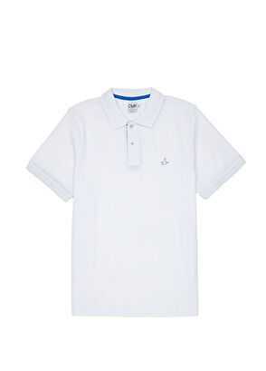 Beymen Club Comfort Fit White Under-Neck Print Polo T-shirt - 9